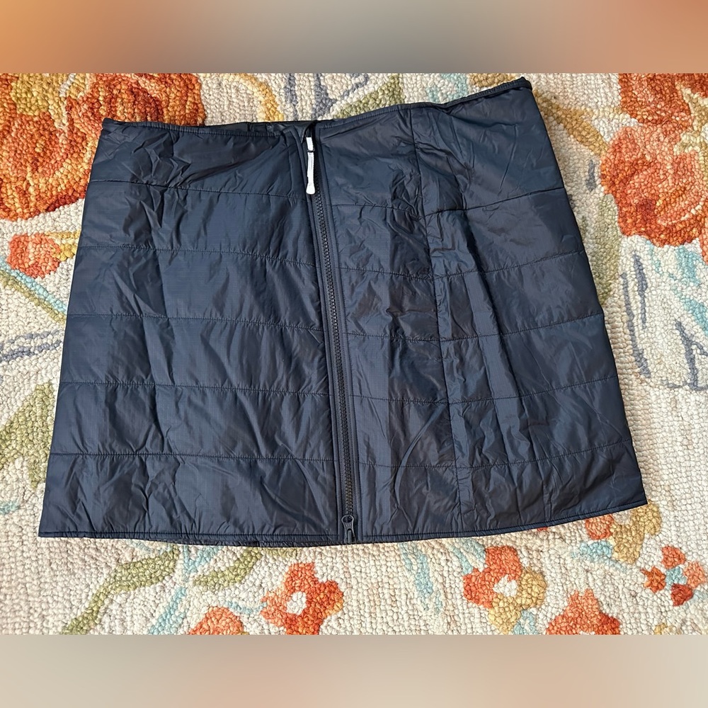 Stylish Black Quilted Mini Skirt